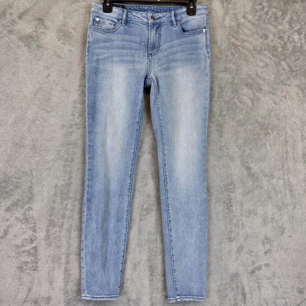 Armani Exchange Jeans Womens 26 Blue Skinny Light Wash Stretch Denim Pants